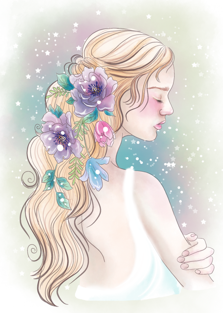 Illustration : Magique florale