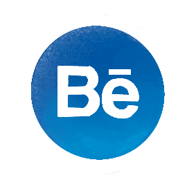 Logo Behance fait maison